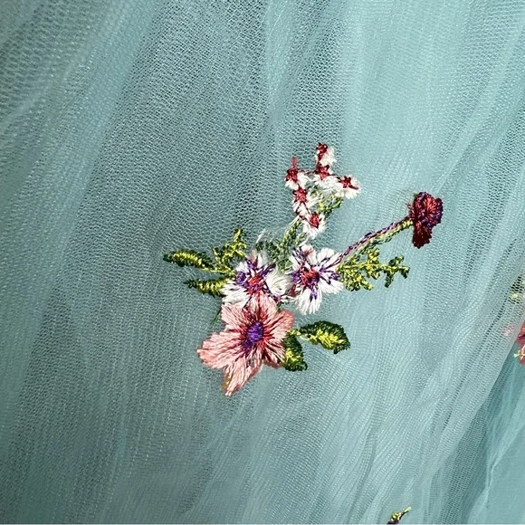 JESSAKAE Garden Fairy Dress pyper America cottagecore romantic embroidered - Picture 8 of 10